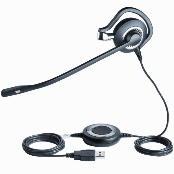 Jabra BIZ 2400 USB Mono MS Corded PC Headset 