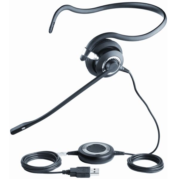 Jabra BIZ 2400 USB Mono MS Corded PC Headset 