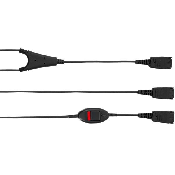 Cable Y con tecla mute Jabra