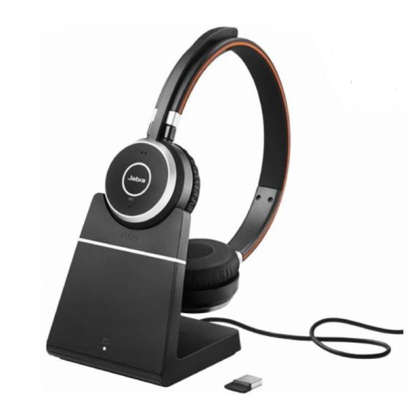 Jabra Evolve 65 MS Duo SE   Con base de carga