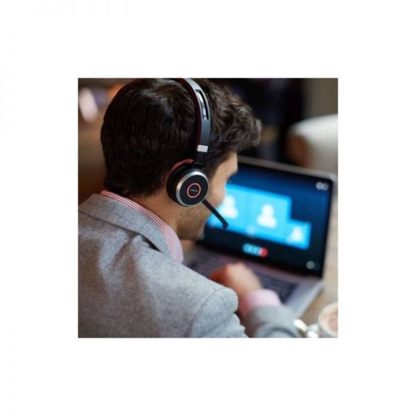 Jabra Evolve 65 UC Duo SE- Con base de carga