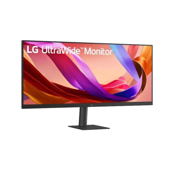 Front view of LG 34-inch UltraWide WFHD monitor