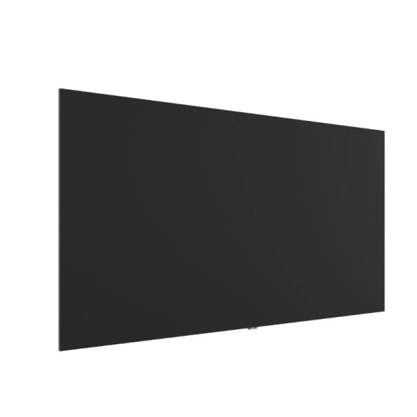 Angled rear view of LG 163-inch LED display