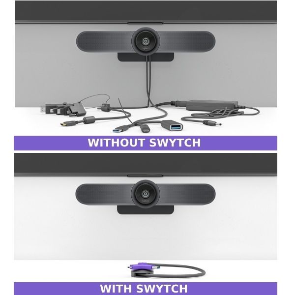 Logitech Swytch cable Multi plataformas Video