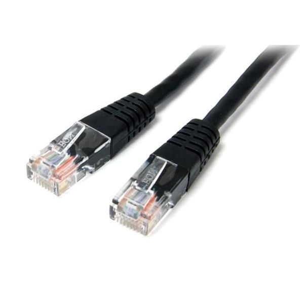 Cavo patch UTP Cat5e RJ45 modellato nero da 15 m Cat 5e - Cavo patch da 15 m