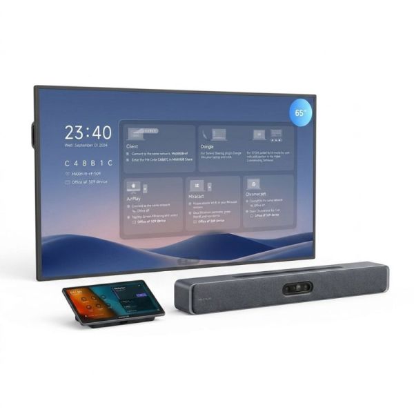 MAXHUB Microsoft Teams Rooms kit for medium meeting rooms
