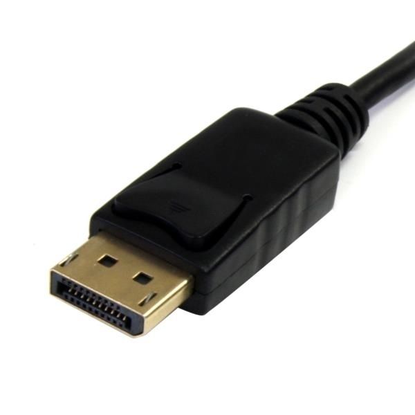 Cable Adaptador de 2m de Monitor Mini DisplayPort 1.2 Macho a DP Macho - 4k