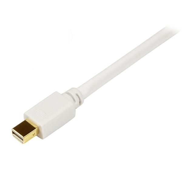 Cable de 91cm Adaptador de Vídeo Mini DisplayPort a DVI-D - Conversor Pasivo - 1920x1200 - Blanco