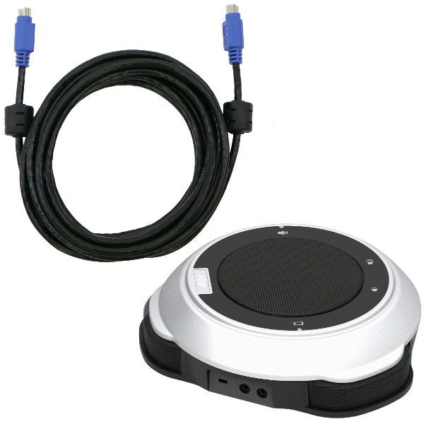 Micrófono AVer con cable de 10 m