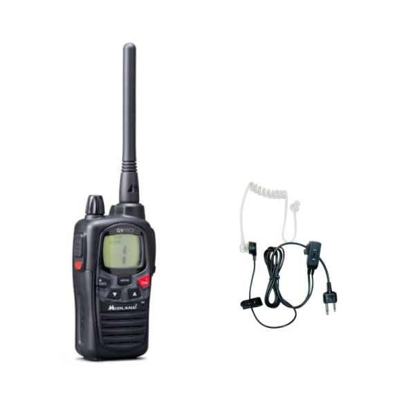 Pack Midland G9 Pro + auricular MA31L