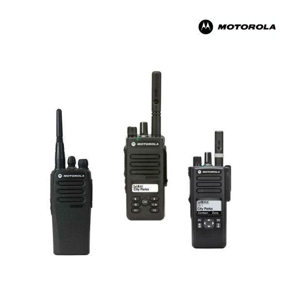 Walkies Motorola con licencia