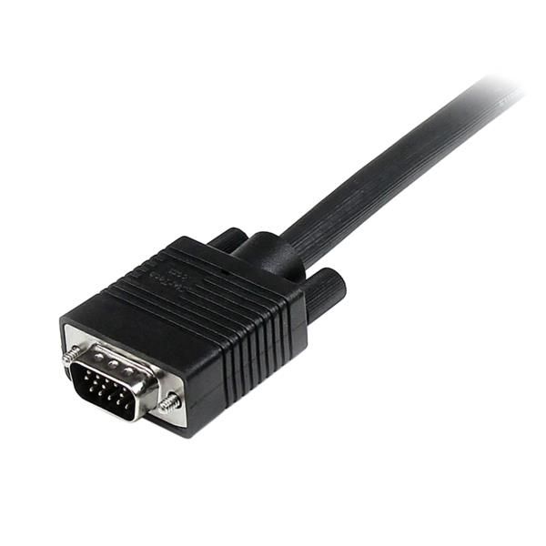 Cable de 20m de Vídeo VGA Coaxial de Alta Resolución para Monitor - HD15 Macho - HD15 Macho