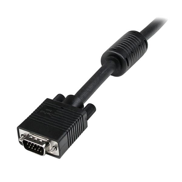 Cable de 20m de Vídeo VGA Coaxial de Alta Resolución para Monitor - HD15 Macho - HD15 Macho