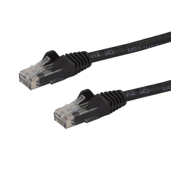 Cavo patch antigroviglio UTP RJ45 Gigabit Cat6 nero 7m - Cavo patch 7 m