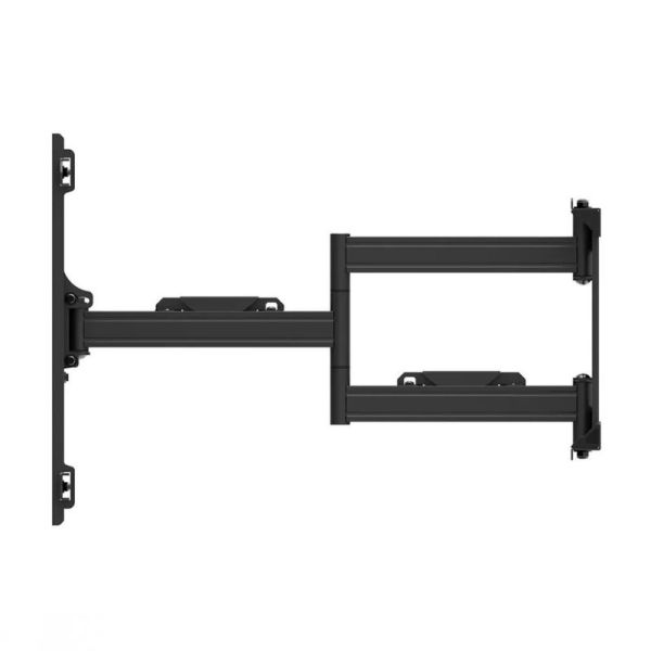 Side view of Neomounts full motion TV wall mount