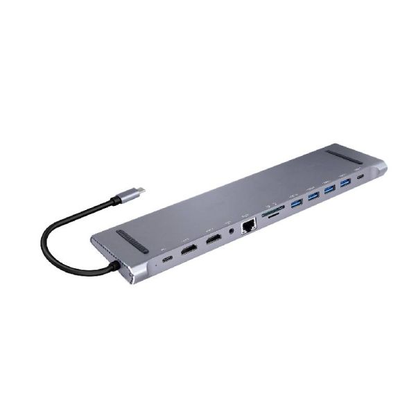 Cleyver Dock USB C 12 puertos