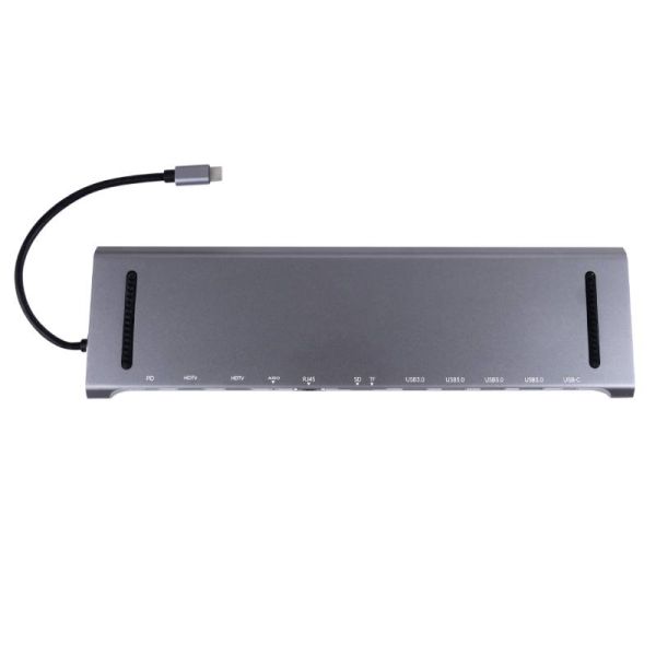 Cleyver Dock USB C 12 puertos