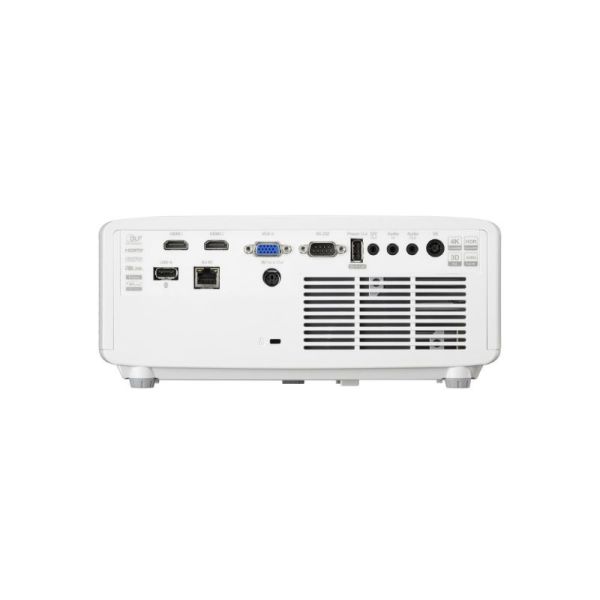 Optoma ZH521 rear connectivity panel
