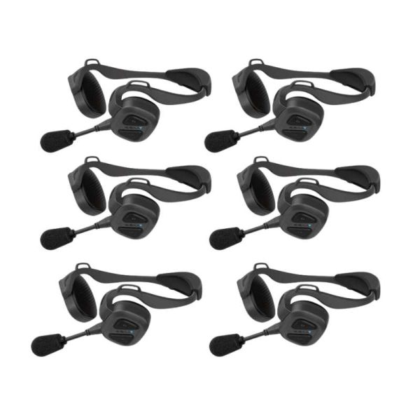 Sena NautiTalk Bosun Mesh Pack 6 Marine Communication Headsets