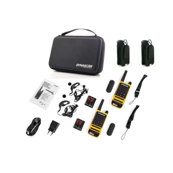 Pack Dynascan P19 + 2 fundas con clip