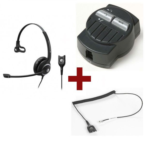 EPOS SC230 QD Mono + Cable + Adaptador