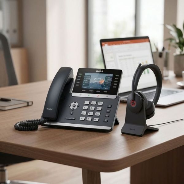 Pack Teléfono IP Yealink T74LTE 4G + Yealink BH74 UC IA