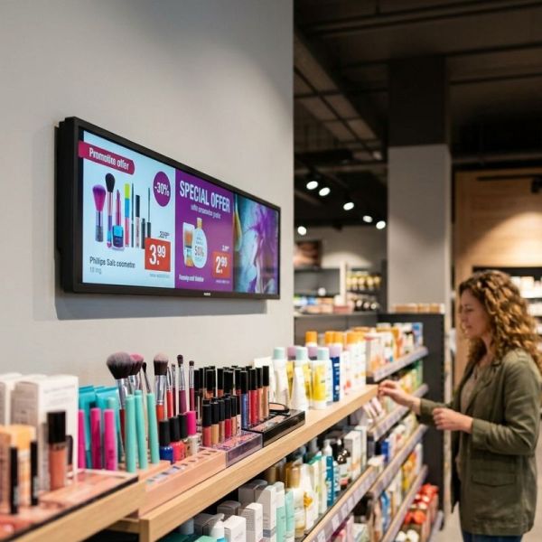 Philips 37BDL3050S en tienda retail