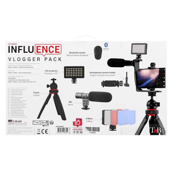 T’NB Influence Pack Vlogger video