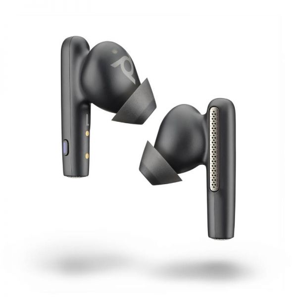 Poly Voyager Free 60+ MS USB-C Negro + Estuche táctil