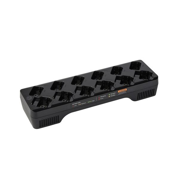 Motorola Cargador con 12 bases para serie Motorola CLR446