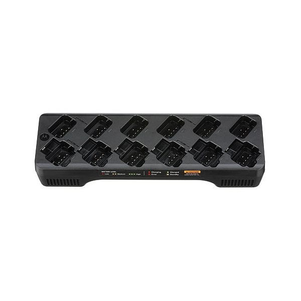 Motorola Cargador con 12 bases para serie Motorola CLR446