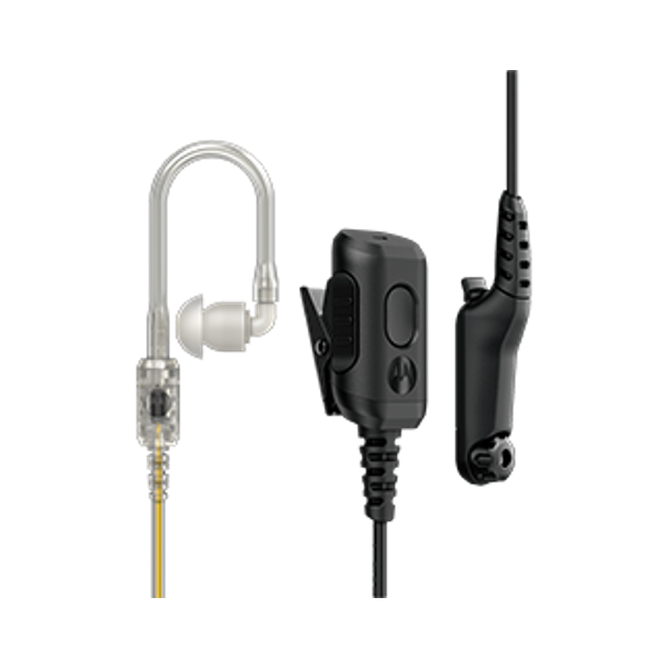 Kit sorveglianza con tubo acustico traslucido per Motorola R7