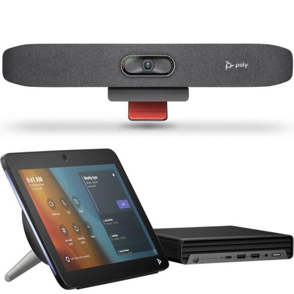 Pack Poly Studio G9 Plus + Studio R30 para salas pequeñas 