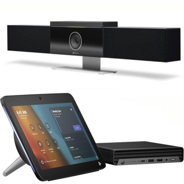 Poly Studio G9 Plus + Pack Poly Studio para salas pequeñas