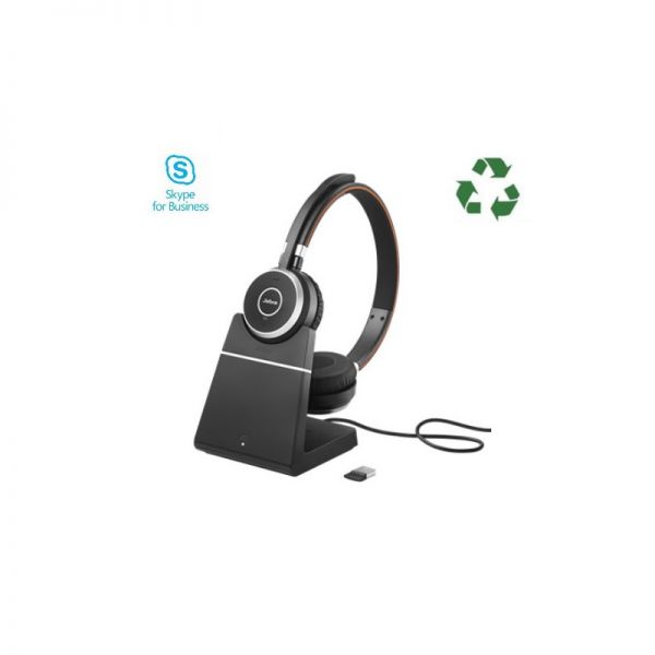 Jabra EVOLVE 65+ MS Stereo + Base Racondicionado
