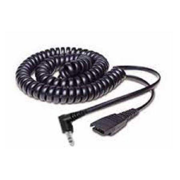 Cable conexión GN Jabra QD/Jack 2,5 3mts