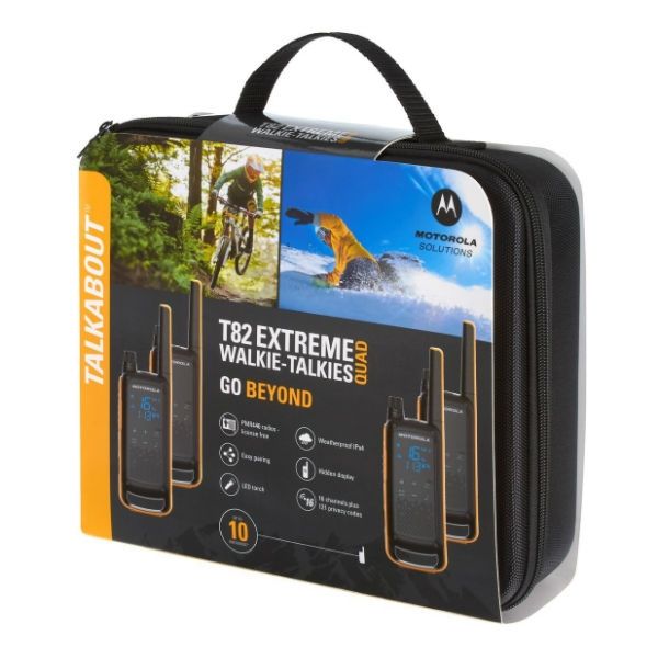 Pack Motorola T82 Extreme Quad + 4 bases cargadores