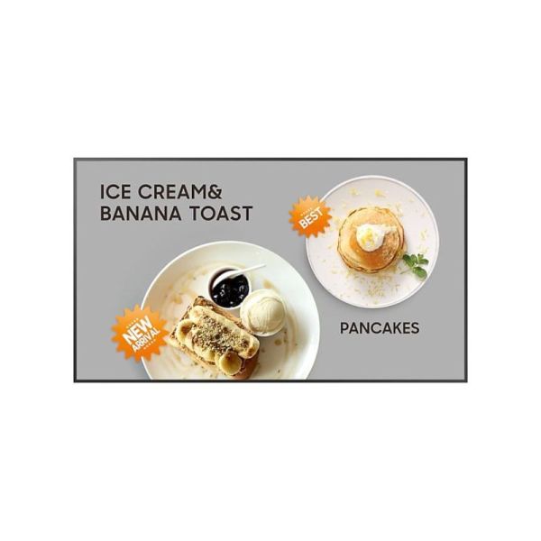 Samsung QM32C V2 front view 32 inch signage display