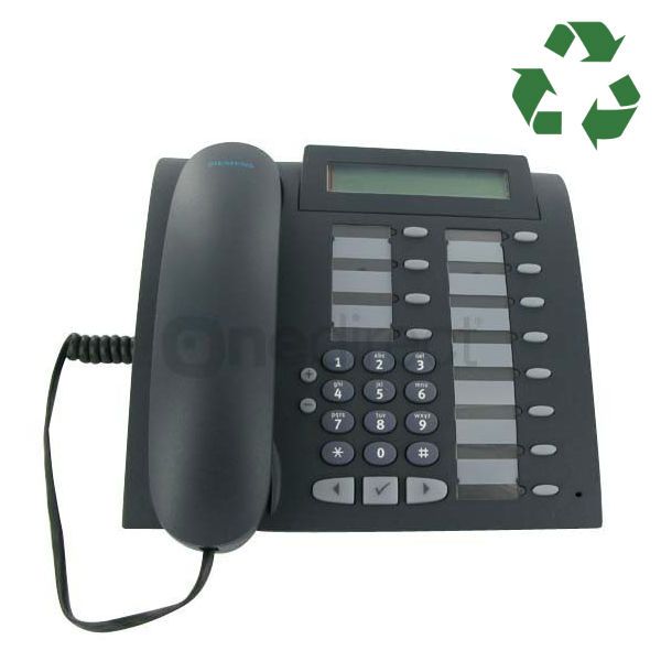 Siemens Optipoint 500 Standard (negro) reacondicionado