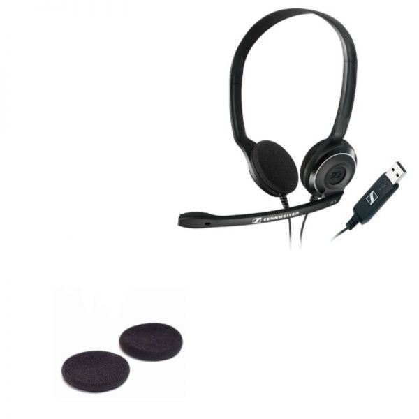 EPOS PC 8 USB con 2 almohadillas de recambio