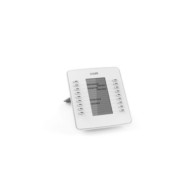 Snom Módulo extensión D7 Blanco para serie DXXX 