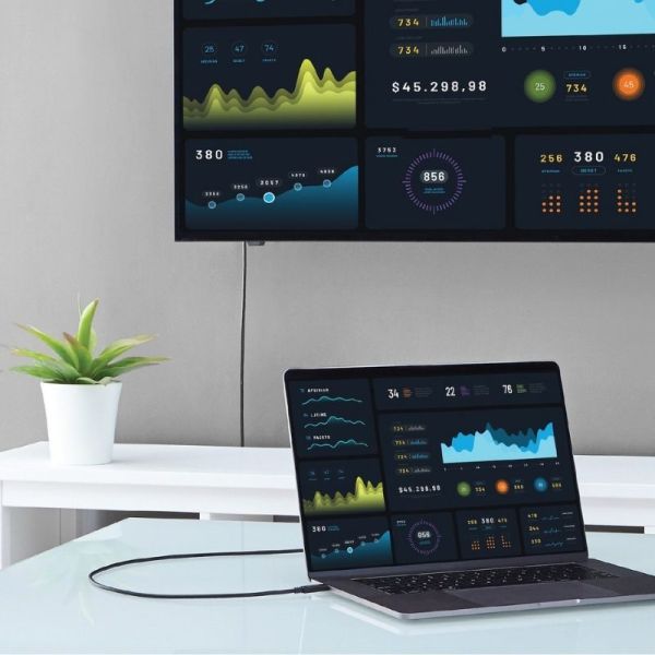 StarTech USB C to DisplayPort 4K Setup