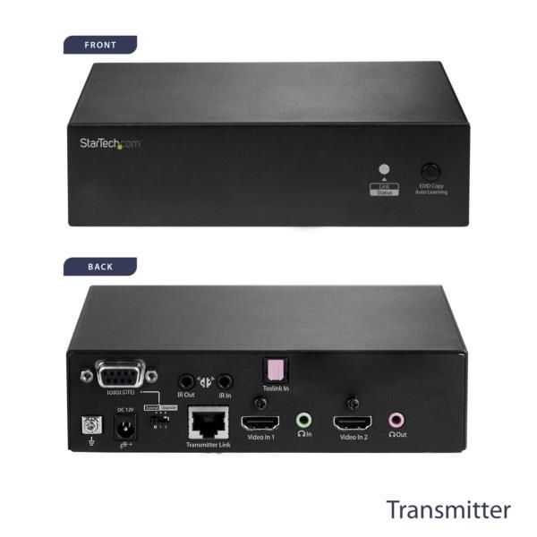 Extensor de HDMI Doble por CAT6 - 1080p