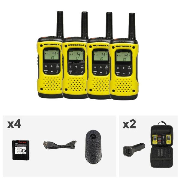 Pack Cuarteto Motorola T92