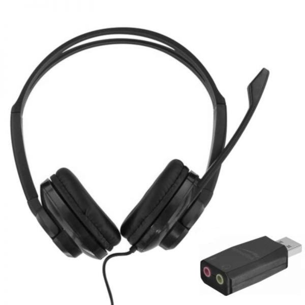 TnB HS-200 doble jack + Adaptador a 1 Jack y doble Jack a USB