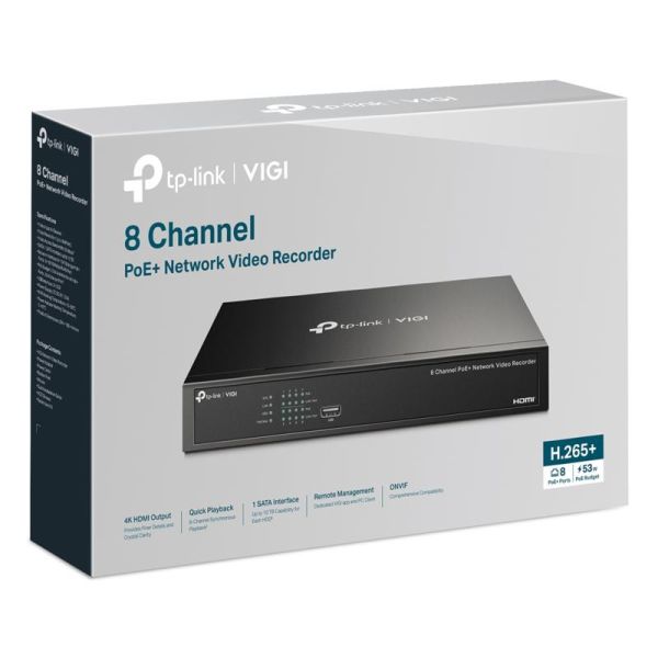 Tp-link VIGI NVR1008H-8P