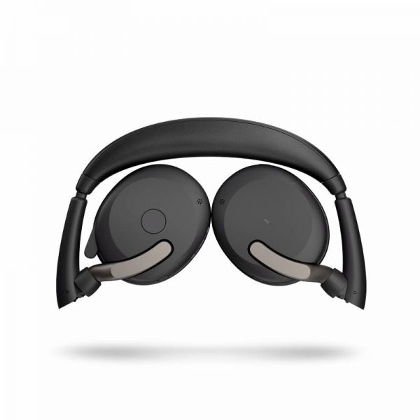 Jabra Evolve2 65 Flex UC Stereo Link 380 USB-A con soporte de carga