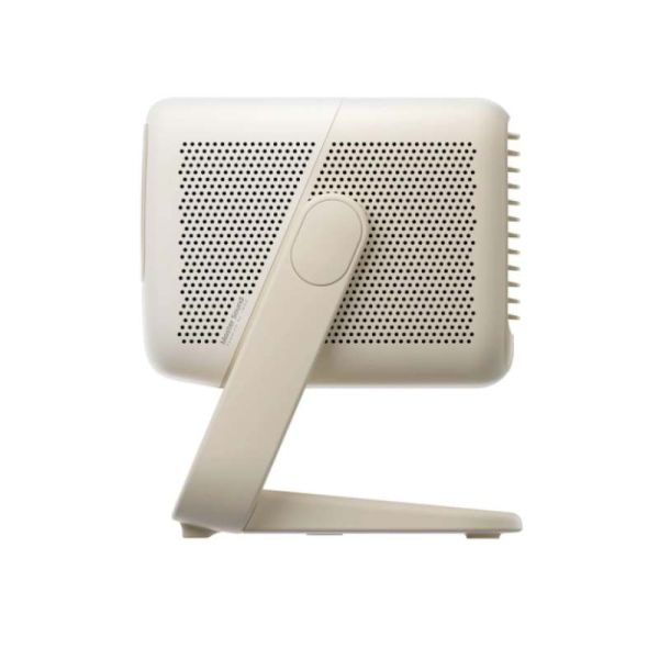 Compact Full HD laser projector angled design