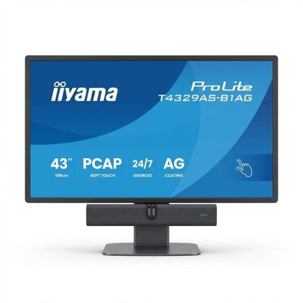 Jabra PanaCast 40 with iiyama 43 display