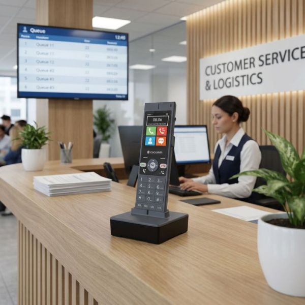 COCOMM DT250 black wireless business phone